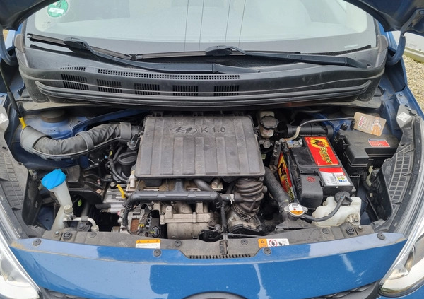 Hyundai i10 cena 23999 przebieg: 100864, rok produkcji 2015 z Drohiczyn małe 154